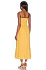 view 3 of 4 Hailee Flora Midi Dress in Yellow Multi