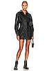 view 1 of 3 Lou Long Sleeve Mini Dress in Black