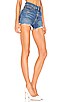 X REVOLVE 501 High Rise Short, view 2, click to view large image.