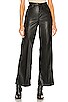 70s Flare Faux Leather Pant, view 1 of 4, click to view large image.