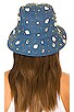 view 2 of 3 Petunia Embellished Bucket Hat in Denim