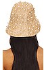 view 2 of 3 Raffia Crochet Bucket Hat in Natural Pearl