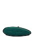view 1 of 3 Wool Felt Beret in Emerald