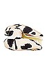 view 3 of 3 Simone Leopard Knotted Clip in Leopard