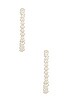 view 3 of 3 Freshwater Pearl Hoops in Pearl