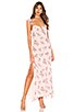 view 2 of 4 Sally Silk Dress in Pink Canopy
