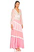 view 2 of 3 Kinsler Dress in Pastel Pink Colorblock