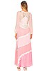 view 3 of 3 Kinsler Dress in Pastel Pink Colorblock