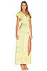 view 2 of 3 Quintessa Maxi Dress in Lemon Sun