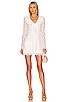 view 1 of 3 x REVOLVE Athala Mini Dress in True White