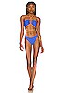 view 4 of 4 The Uma Bottom in Dark Blue & Orange