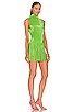 view 3 of 4 Soiree Gisele Mini Dress in Neon Lime