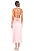 view 3 of 3 Renaissance Split Midi Dress in Light Pink