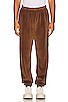 view 1 of 5 PANTALÓN DEPORTIVO in Brown