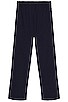 view 2 of 3 Light Weight Lounge Pant Wide Leg in Navy