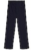 view 3 of 3 Light Weight Lounge Pant Wide Leg in Navy