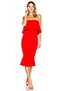 view 1 of 3 Conrad Dress in Scarlet