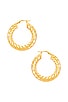 view 1 of 3 Gina Hoops in Gold