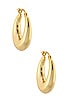 view 1 of 3 Becca Hoops in Gold