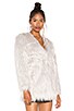view 2 of 4 Portofino Faux Fur Coat in Grey