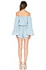 Del Rio Off Shoulder Romper, view 3 of 3, click to view large image.