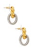 Amarna Earrings, view 2, click to view large image.