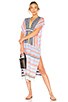 view 1 of 3 Sofia Caftan Dress in Aqua