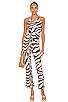 view 1 of 3 Olivier Jumpsuit in Zebra