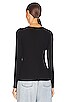 view 3 of 4 Luan Rib Top in Black