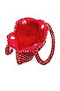 view 4 of 4 Maria Beaded Heart Tote in Red