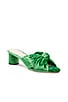 view 2 of 5 Celeste Mid Heel Knot Slide in Emerald