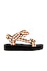 view 1 of 5 Maisie Sporty Sandal in Amber Gingham