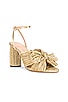 Camellia Pleated Knot Sandal, view 2 of 5, click to view large image.