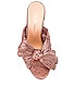 Penny Pleated Knot Mule, view 4 of 5, click to view large image.