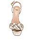 Avril Puffy Braided Sandal, view 4 of 5, click to view large image.