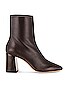 view 1 of 5 Elise Boot in Chocolate Nappa