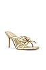 view 2 of 5 MARGI 뮬 in Champagne Crinkle Metallic