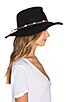 view 2 of 4 Buenos Aires Los Muertos Wrap Hat in Black