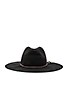 view 4 of 4 Buenos Aires Los Muertos Wrap Hat in Black
