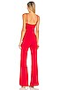 view 3 of 3 Lavinia Jumpsuit in Cherry Red