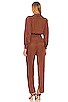 view 3 of 4 Cheyanne Jumpsuit in Coffee Brown
