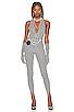 view 1 of 4 Hyperion Jumpsuit in Black & White
