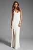 view 3 of 6 Hello Goodbye Maxi Tank Dress with Slit in White