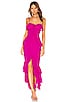 view 1 of 3 Melissa Gown in Magenta