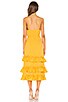 view 3 of 4 Lucie Midi Dress in Honey Yellow