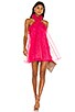 view 4 of 4 Capri Mini Dress in Hot Pink