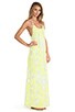 view 3 of 5 Golden Light Maxi Dress in Abstract Yellow