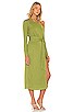 Kayla Midi Dress, view 2 of 3, click to view large image.