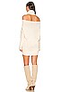 view 3 of 3 Anisa Turtleneck Sweater Dress in Cream