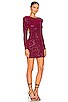 view 3 of 5 KLOSS ドレス in Maroon Red